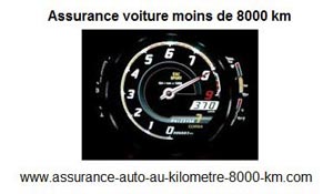 Assurance voiture moins de 8000 km