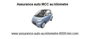Assurance auto MCC au kilometre