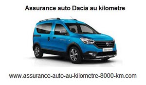 Assurance auto Dacia au kilometre