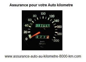 Assurance pour votre Auto kilometre
