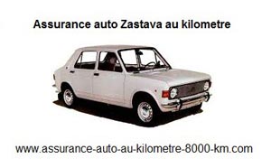 Assurance auto Zastava au kilometre