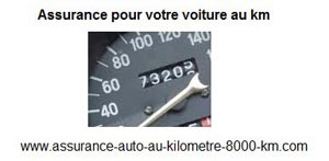 Assurance pour votre voiture au km